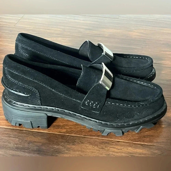 Rag and Bone Black Suede Shiloh Loafer-NWOT size 7 - Picture 6 of 15